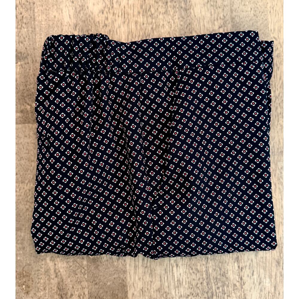 BANANA REPUBLIC HAYDEN Black Ankle Pants Black Size 8 Stretch Work Trousers